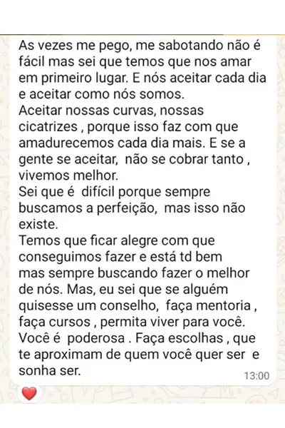 print depoimentos que emocionam